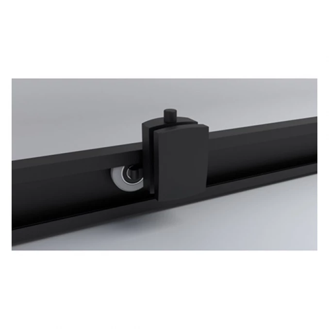 Tuš kabina ATLAS PRO 150x80 mat crna