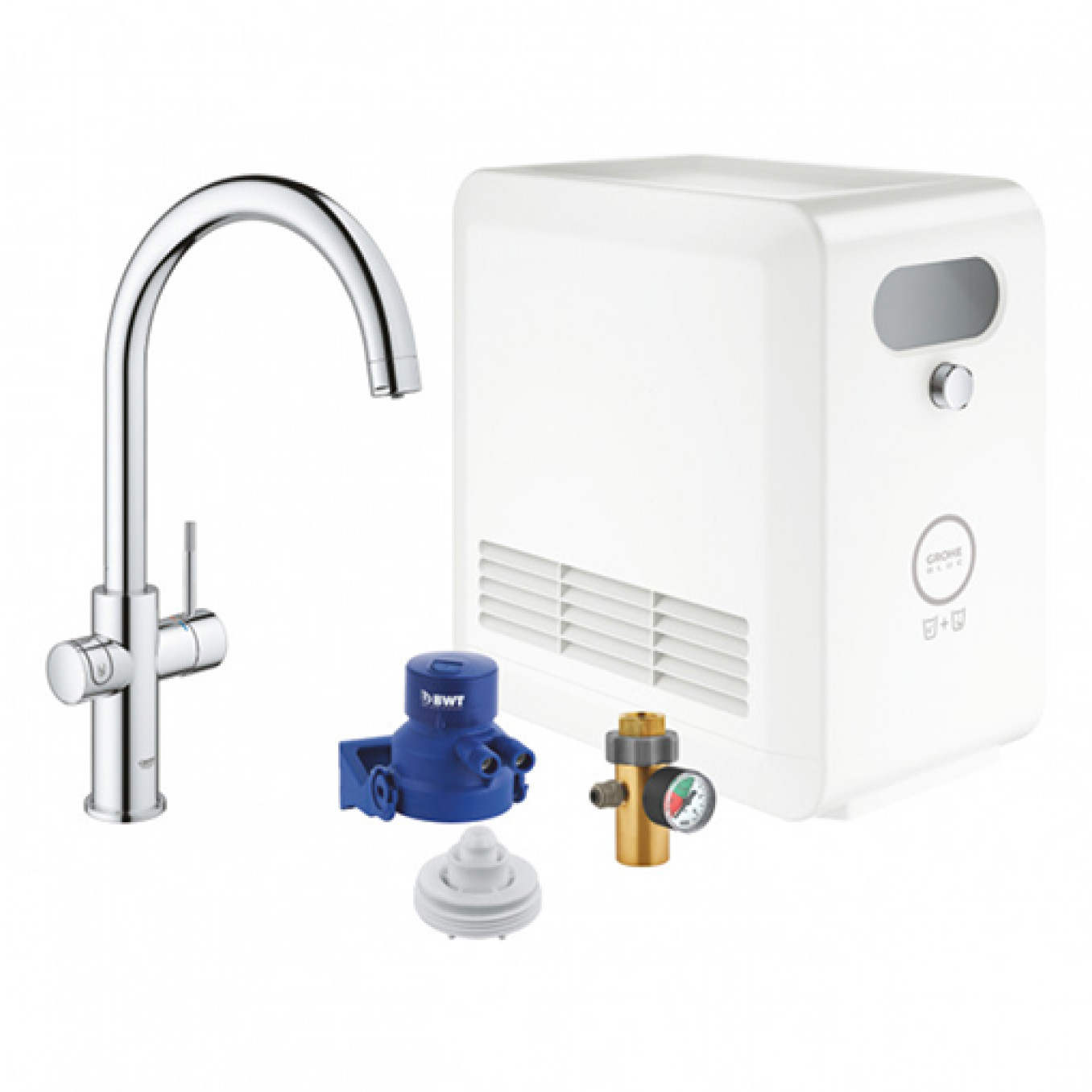 Baterija za sudoperu GROHE BLUE sa filterom