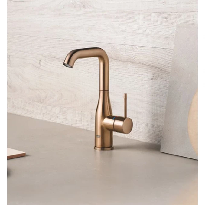 Baterija za lavabo GROHE ESSENCE L ''click'' brushed warm sunset