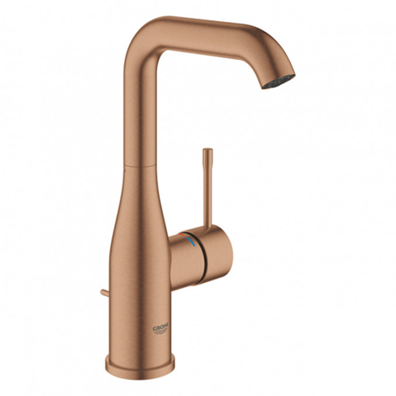 Baterija za lavabo GROHE ESSENCE L ''click'' brushed warm sunset