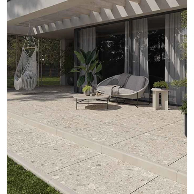 TERRAZZO STONE 2.0 cold grey matt 2cm 59.3x59.3 rett