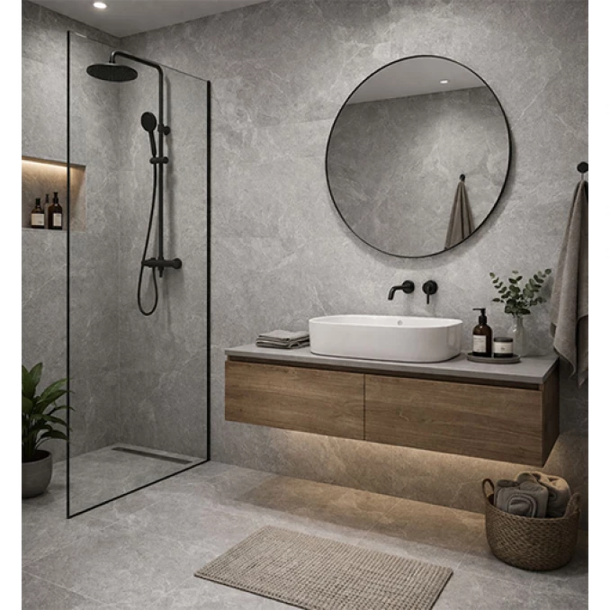 NOIR light grey matt 59.8x59.8 rett