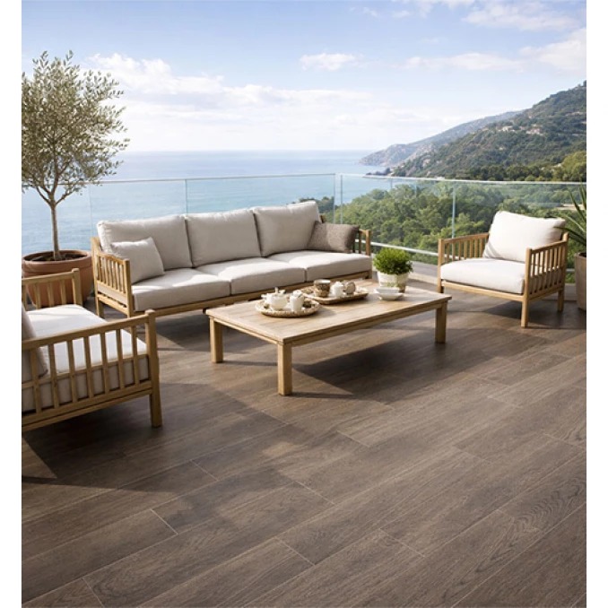 SAVA WOOD chocolate matt 18.5x59.8 S3