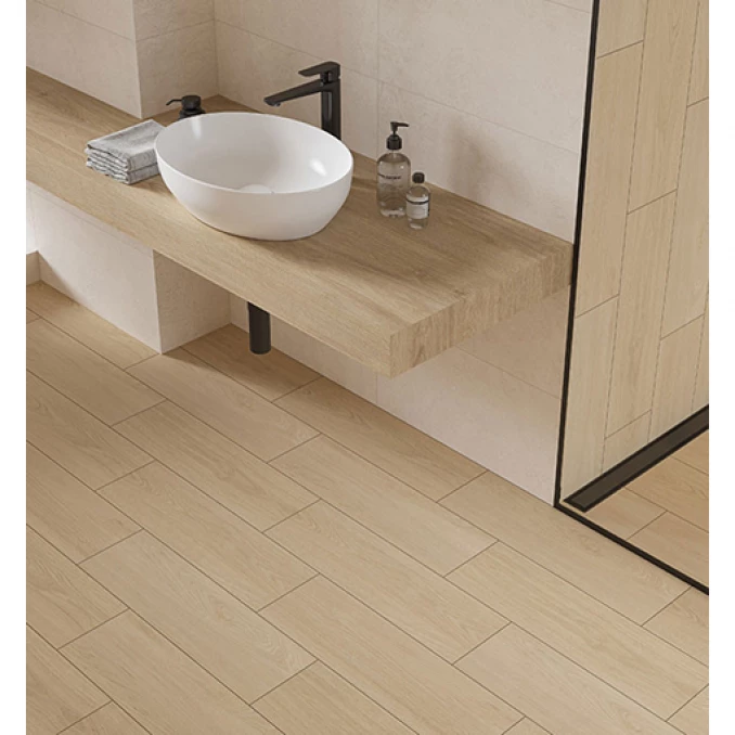 DANCE WOOD cold beige matt 18.5x59.8 S3