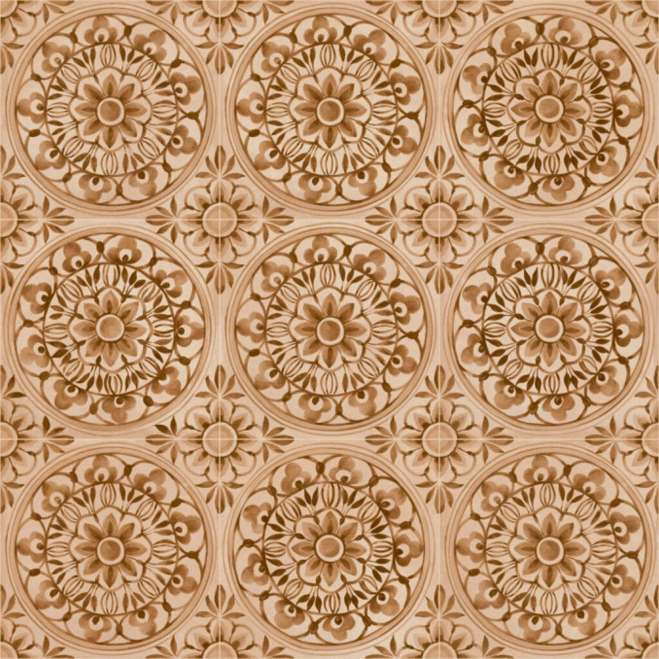 AMURI decoro pizzo biscotto 20x20 E10 6