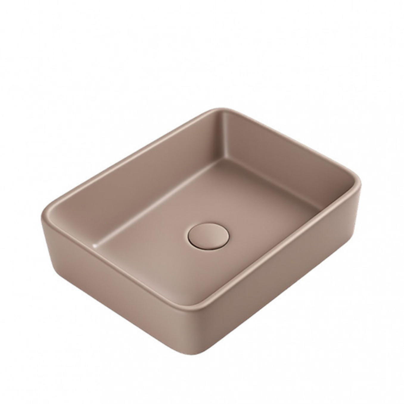 Lavabo nadgradni MINOTTI 480x370x130 cappuccino
