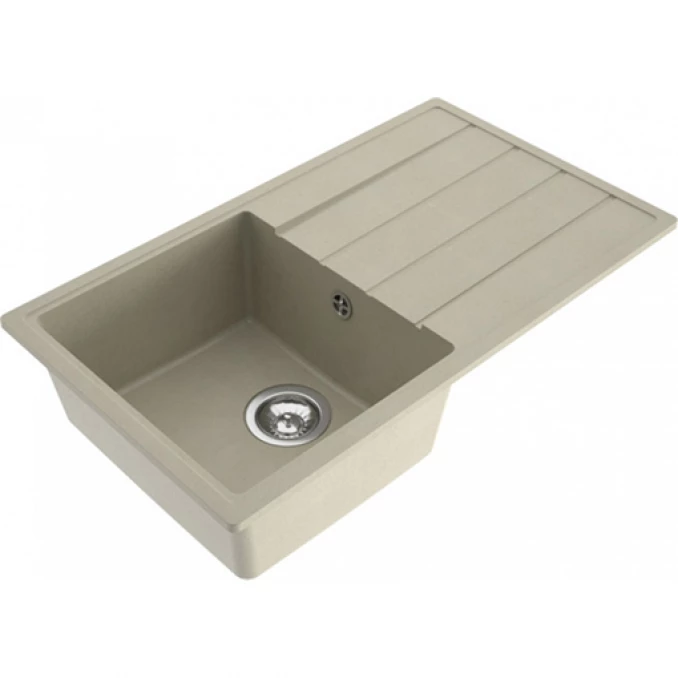 Granitna sudopera MILO METRO 76x44 Cappuccino sa sifonom