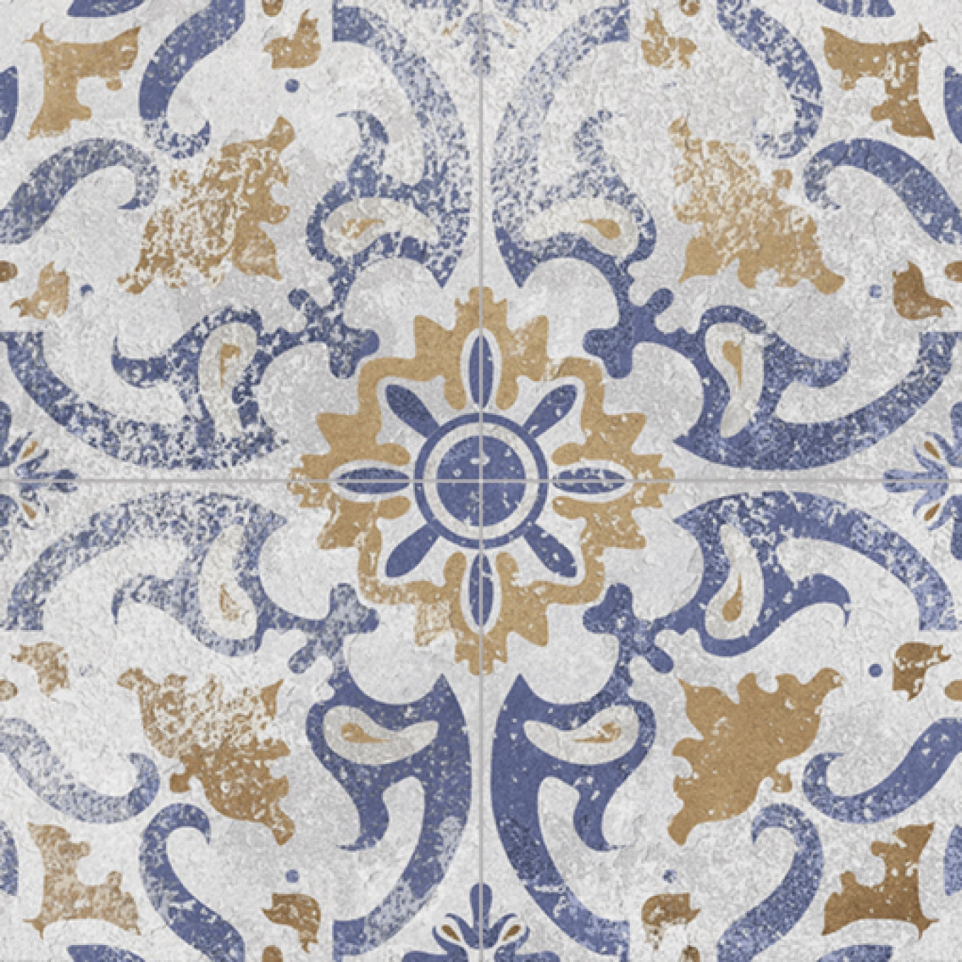 DONEGAL blue matt 45x45 QA01 3F