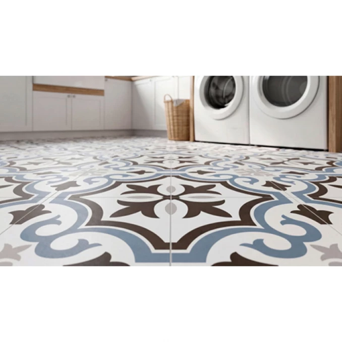 DUBLIN blue matt 45x45 QA02 2F