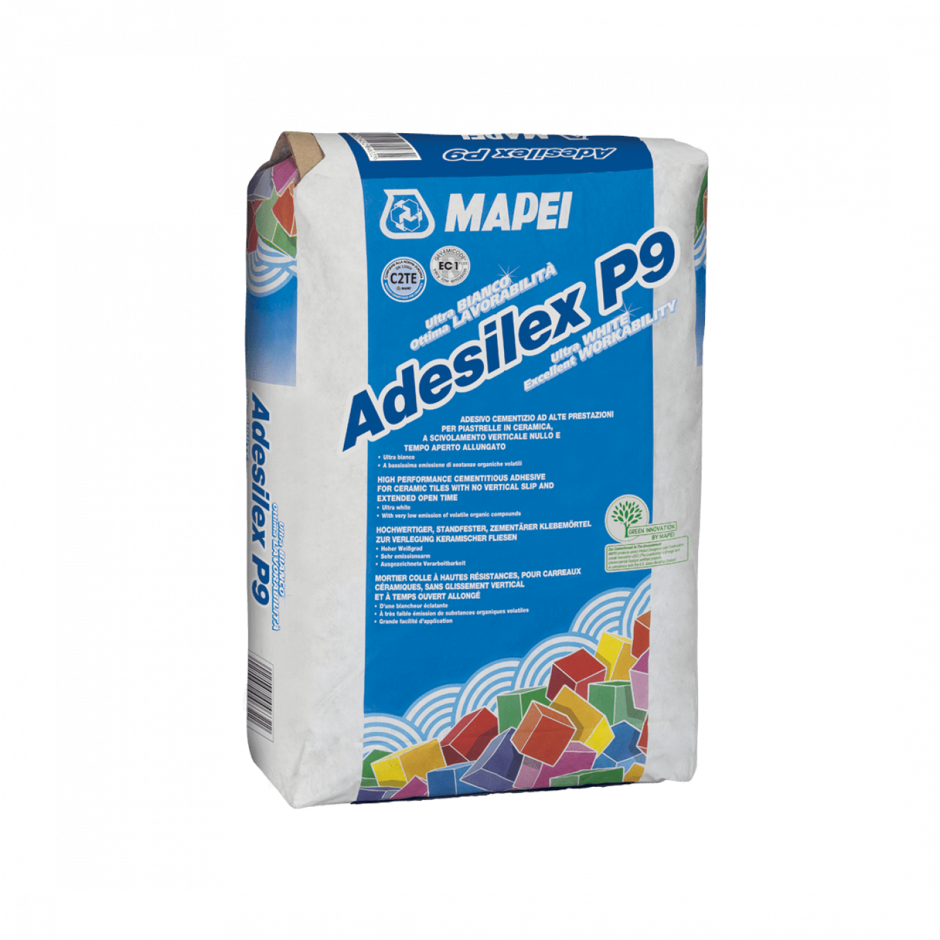 Lijepak Mapei ADESILEX P9 FIBRE PLUS sivi 25kg