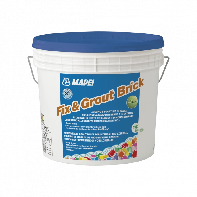 Lijepak Mapei FIX&GROUT BRICK 113  cem.gray 12kg