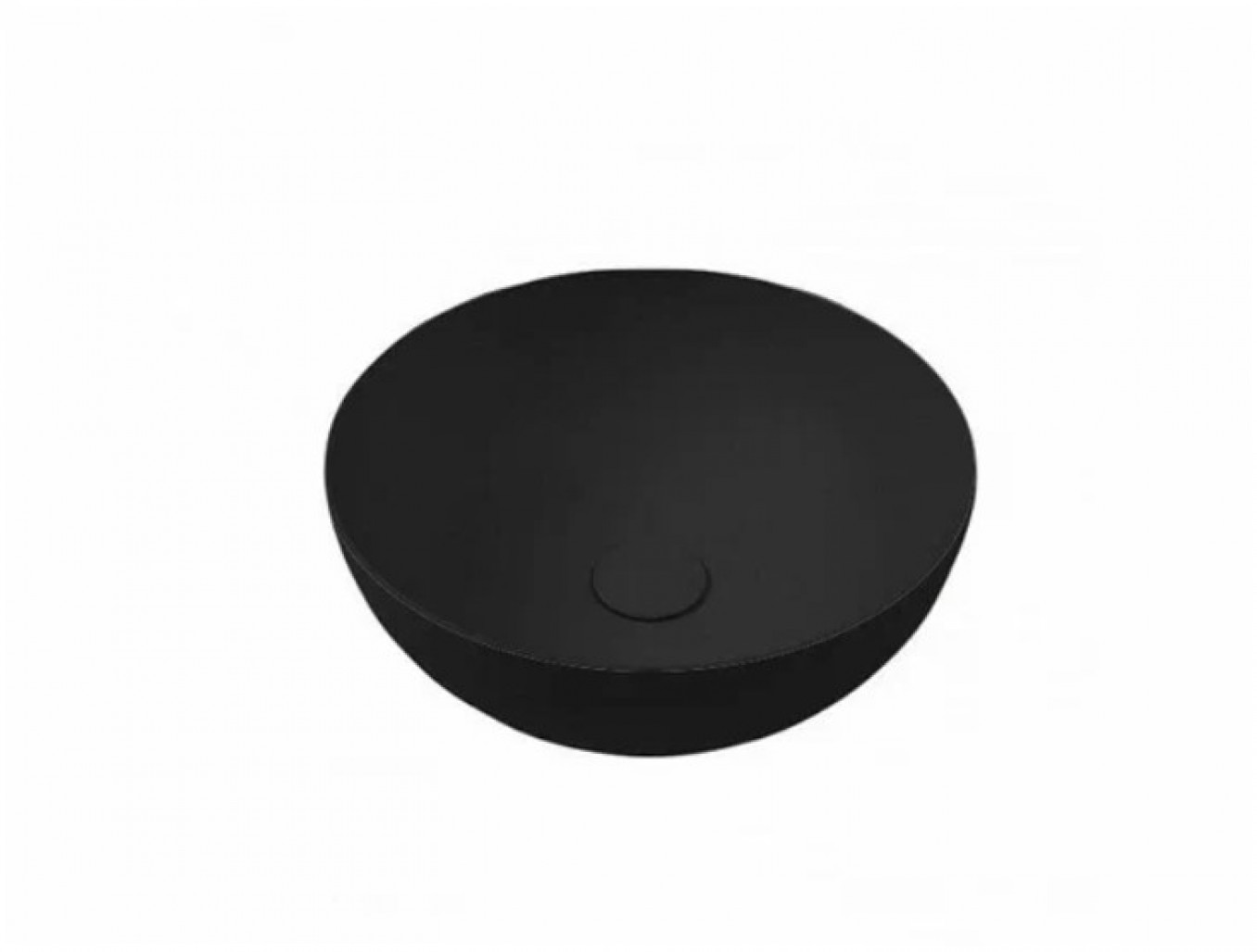 Lavabo nadgradni HATRIA HAPPYHOUR SLIM 06:00 fi400x165mm mat black