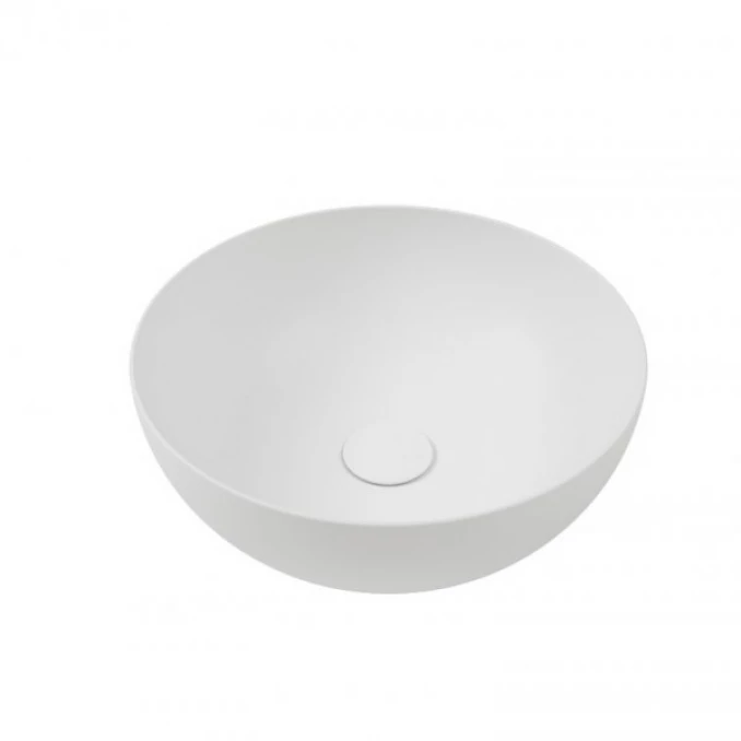 Lavabo nadgradni HATRIA HAPPYHOUR SLIM 06:00 fi400x165mm white mat