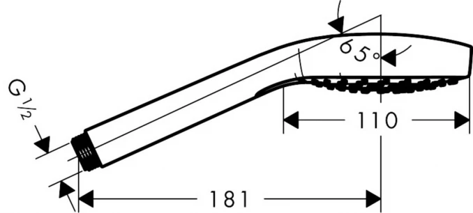 Tuš ručica HANSGROHE SELECT 110