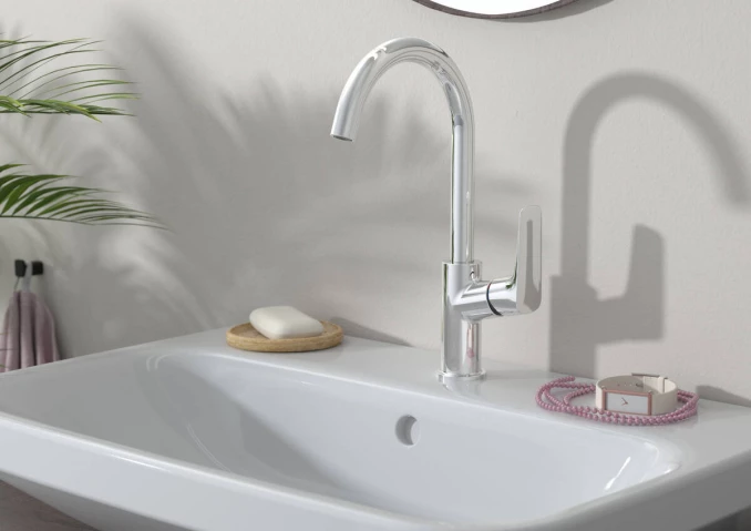 Visoka baterija za lavabo HANSGROHE LOGIS 210