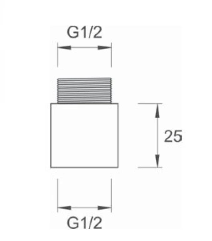 Nastavak ALBERTONI 1/2x25